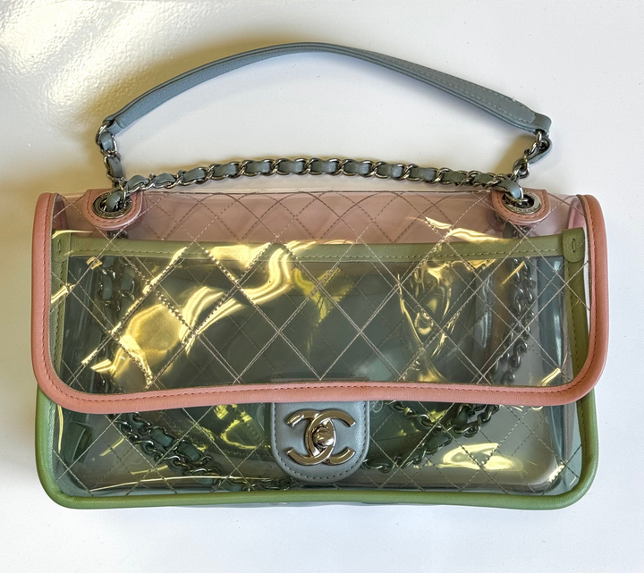 Chanel Coco Splash Medium PVC Lambskin Flap Bag