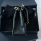 Chanel Small Black Caviar Classic Flap Bag + GHW