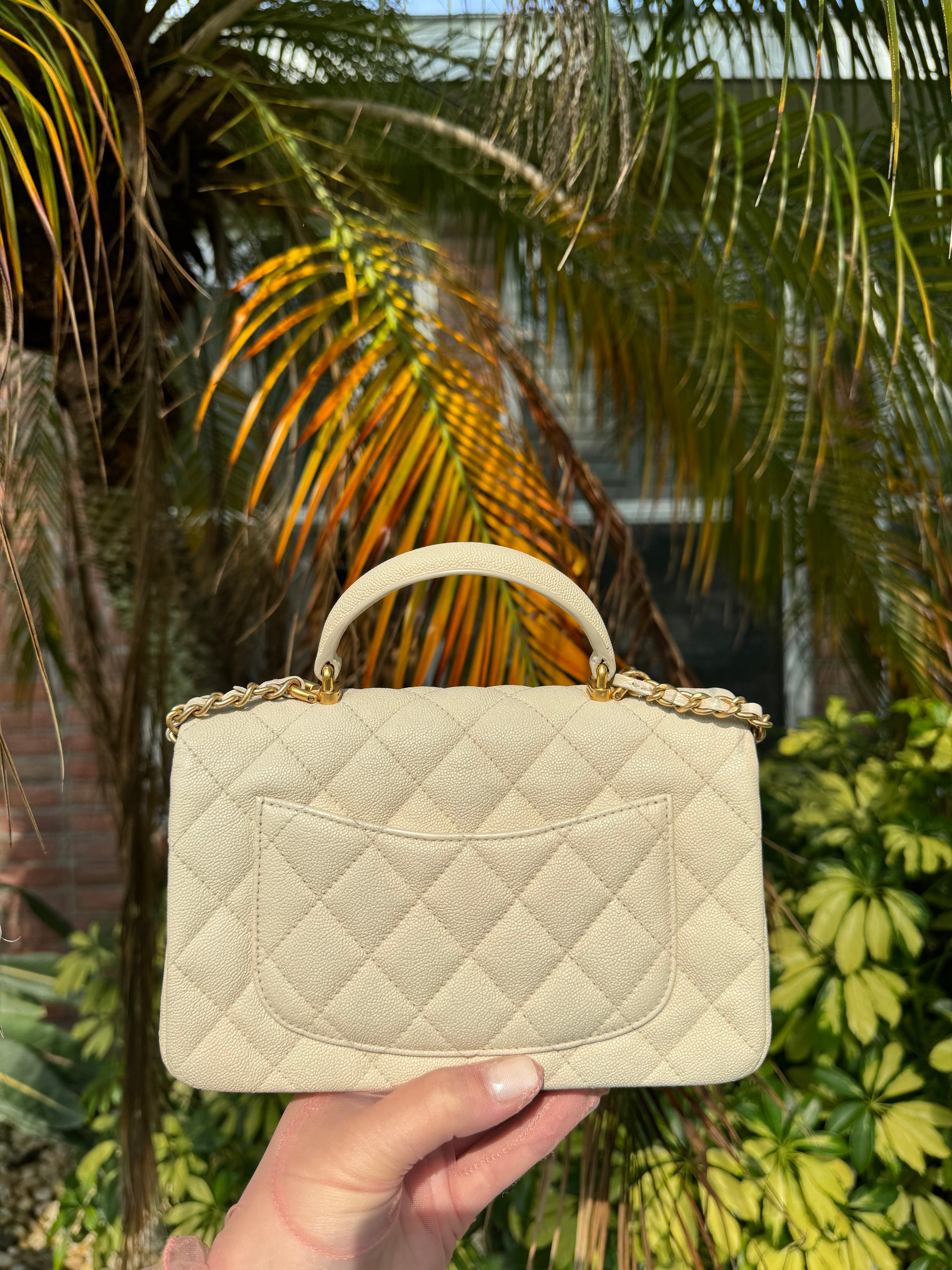 Chanel light beige sale