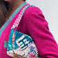 Chanel 2010 Watercolor Nylon Resin Flap Bag
