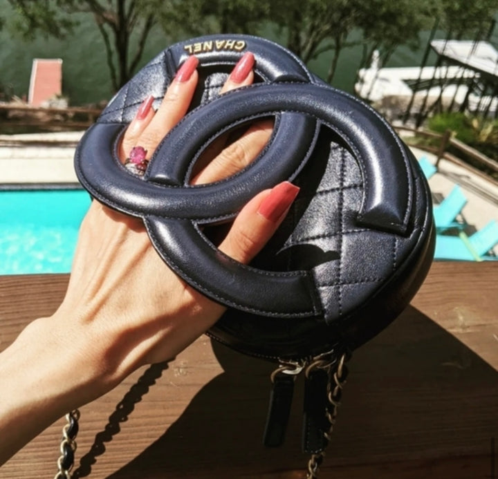 Chanel Black Coco Midnight Camera Bag