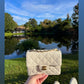 Chanel Cream Caviar Vintage Mini Square Flap Bag