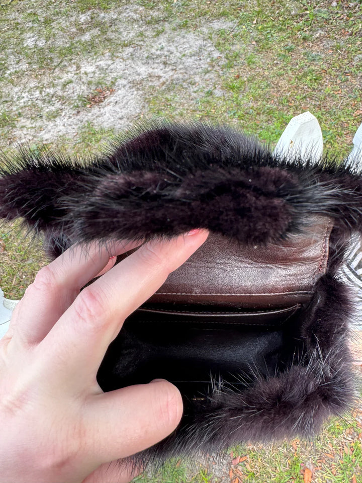 Chanel Vintage RARE Mink Kelly Parent & Child Set