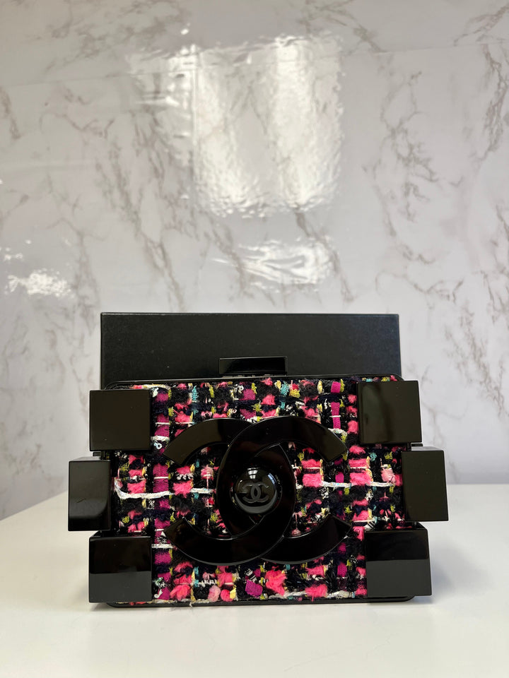 Chanel Lego Tweed Minaudière