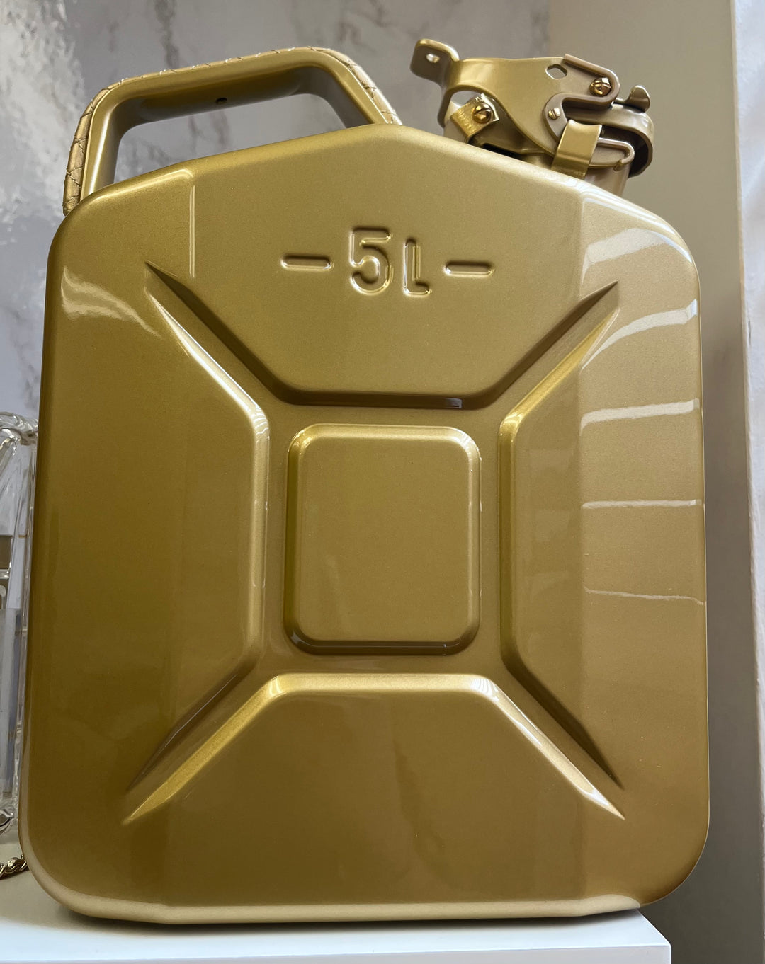 Chanel 2015 Paris Dubai Night Gas Tank Jerry Can Statement Bag Collector's Item