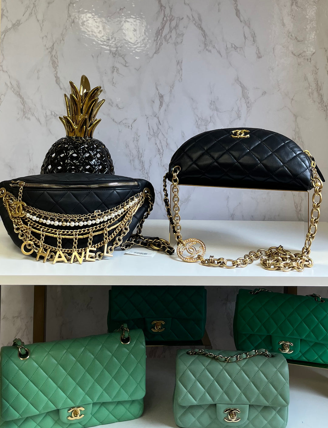 Chanel Limited 19A All About Chains Fanny Pack