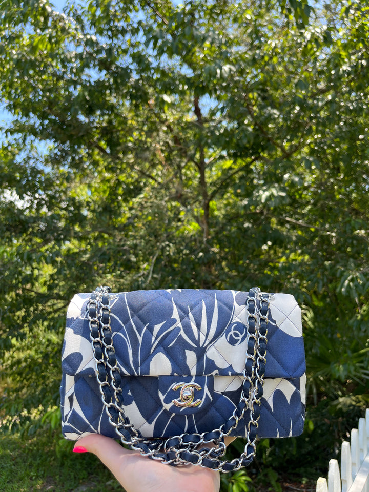 Chanel Floral Medium Single Flap Bag