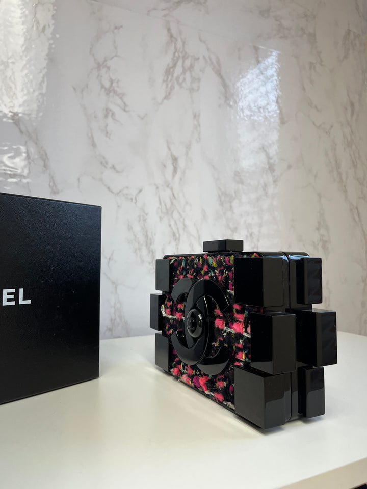 Chanel Lego Tweed Minaudière
