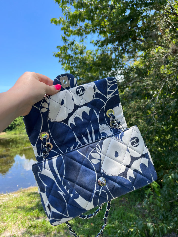 Chanel Floral Medium Single Flap Bag