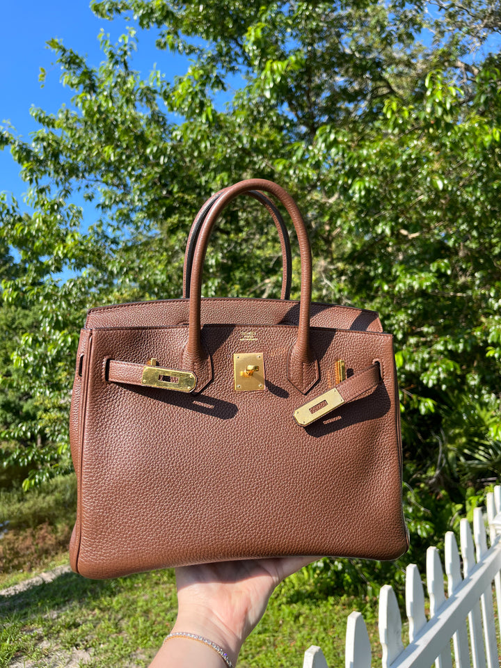Hermes Togo Birkin 30 GHW