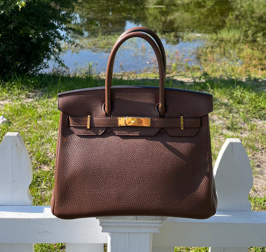 Hermes Togo Birkin 30 GHW