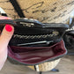 CHANEL RARE DOUBLE TWIN MICRO MINI BLACK LAMBSKIN LEATHER CROSBODY BAG