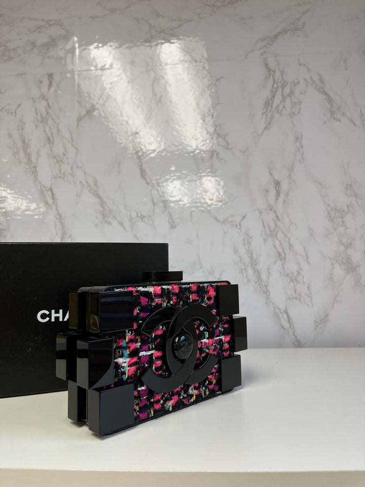 Chanel Lego Tweed Minaudière
