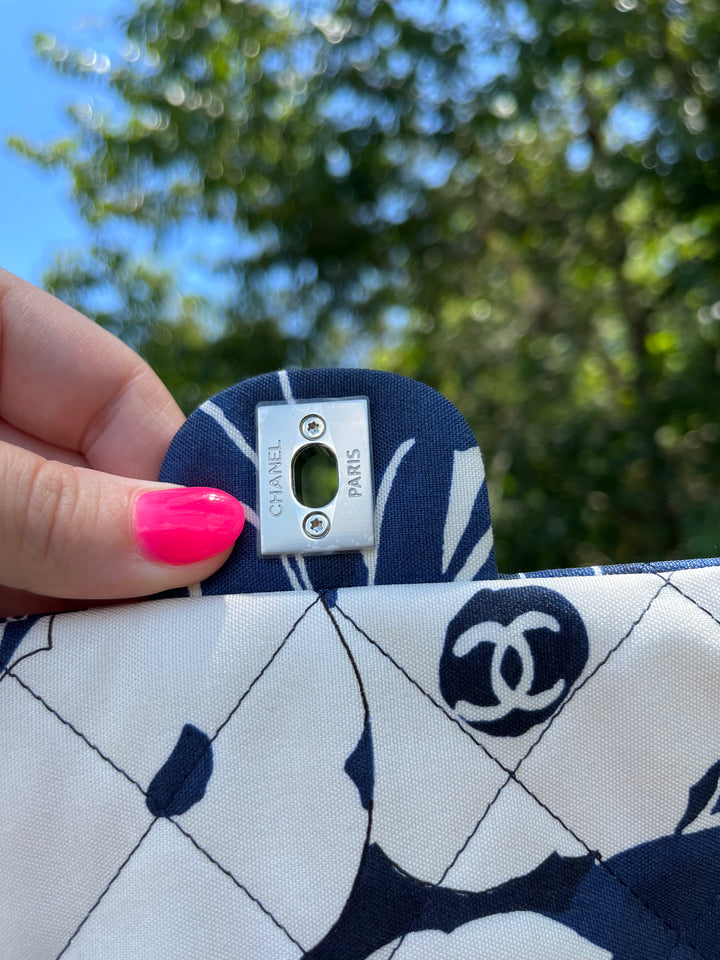 Chanel Floral Medium Single Flap Bag
