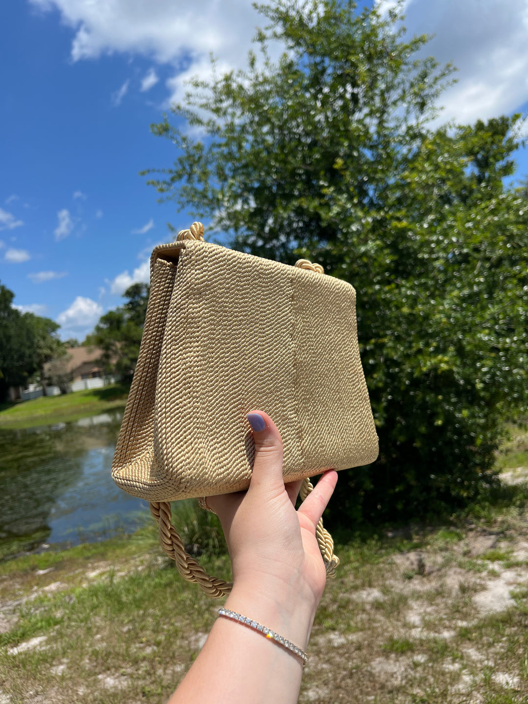 Chanel Rope Bag Chanel Vintage Silk Rope Flap Bag – Its A Luv Story