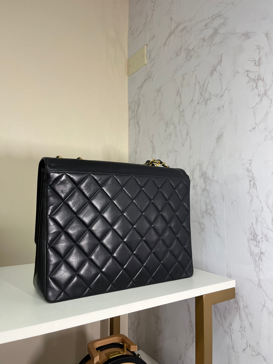 Chanel Vintage CC Maxi Flap Bag