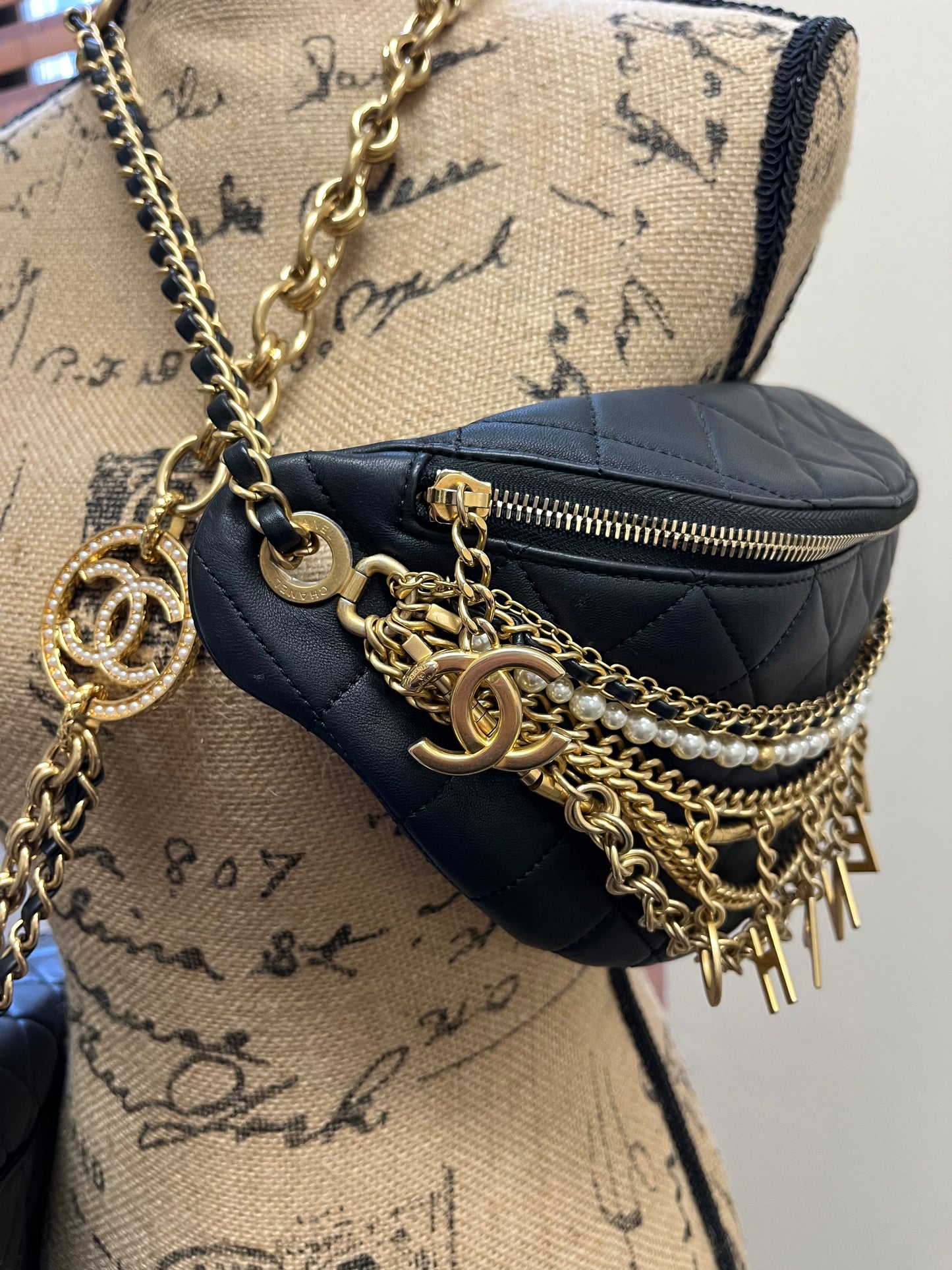 Chanel Limited 19A All About Chains Fanny Pack Its A Luv Story