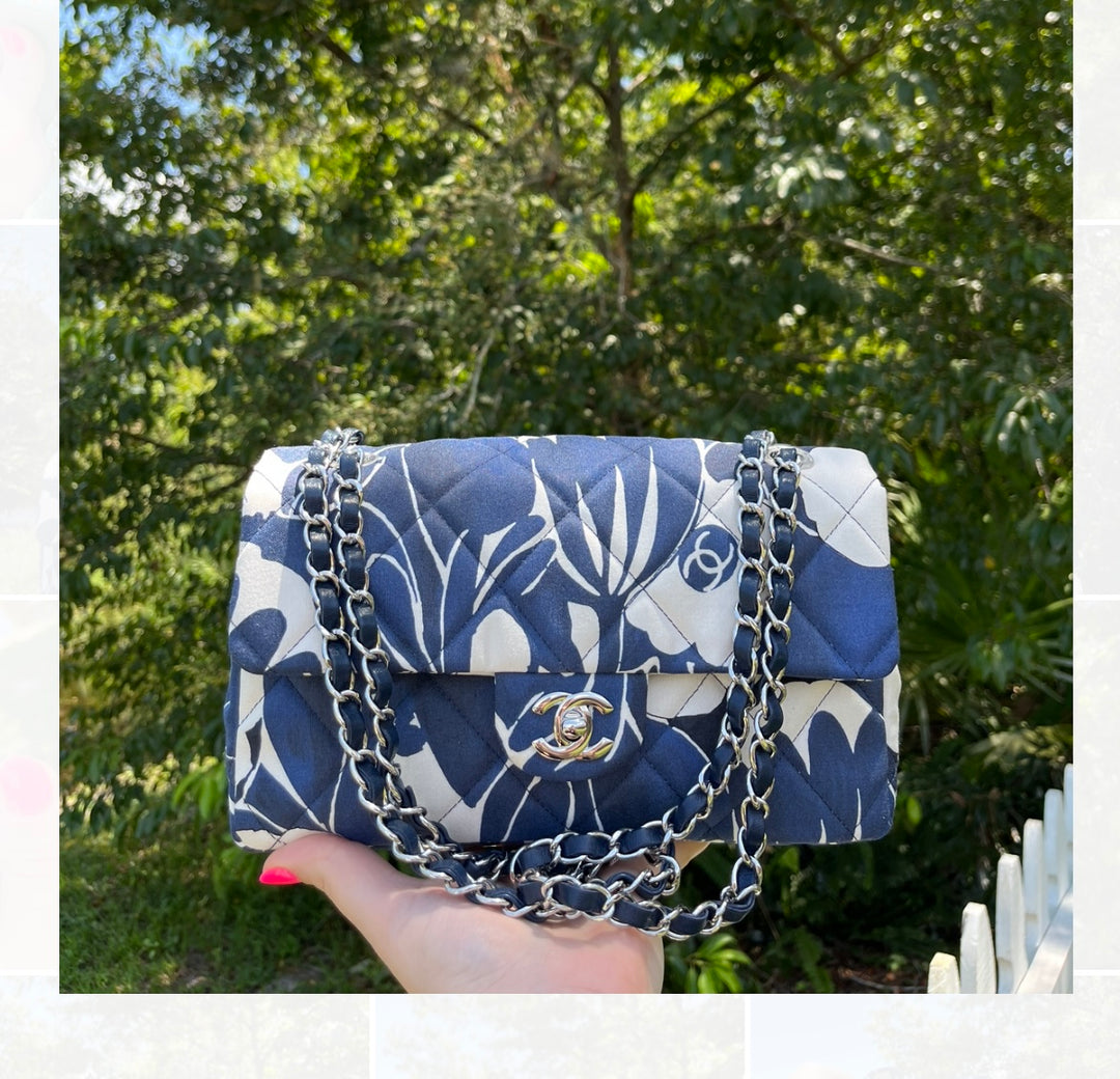 Chanel Floral Medium Single Flap Bag