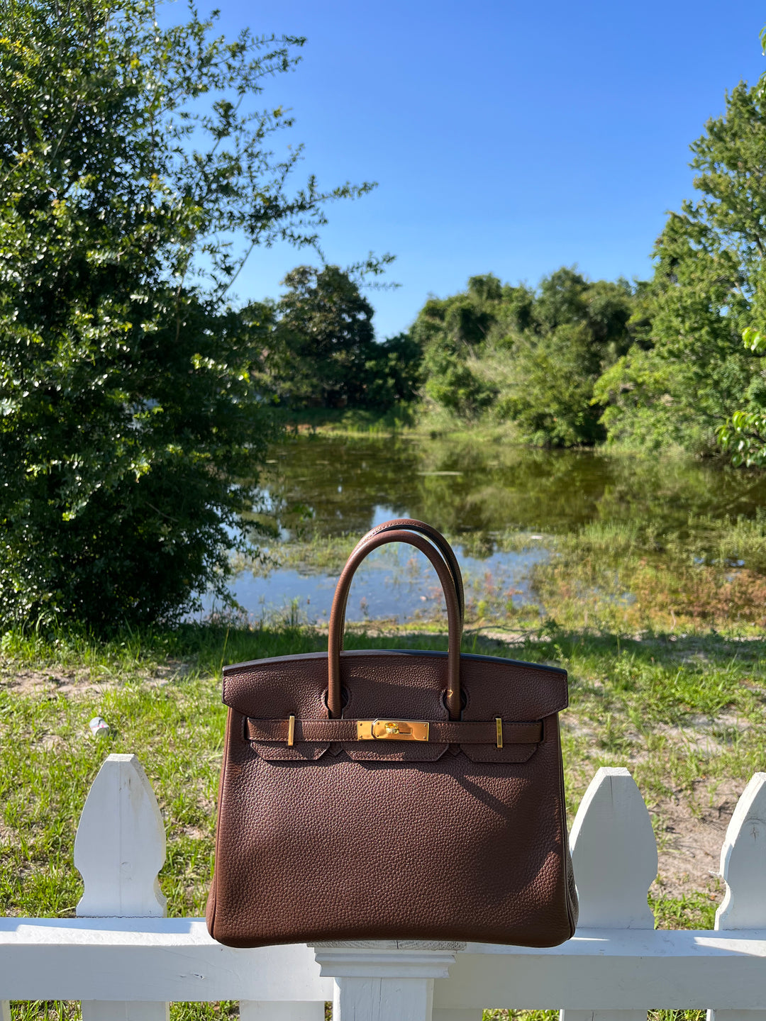Hermes Togo Birkin 30 GHW