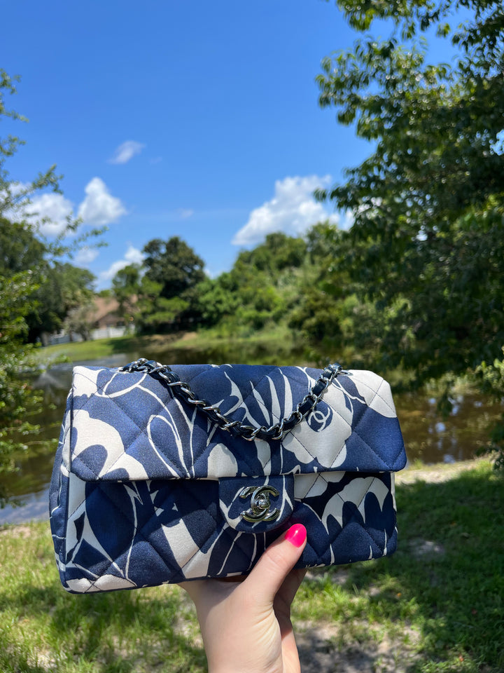 Chanel Floral Medium Single Flap Bag
