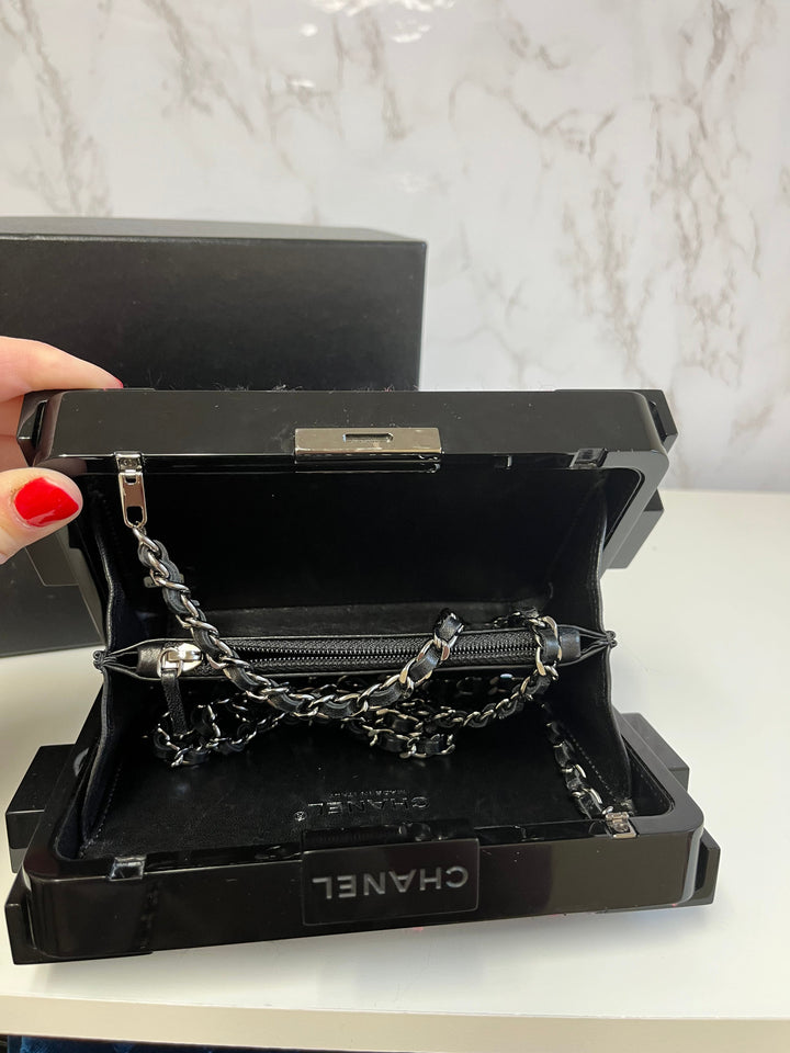 Chanel Lego Tweed Minaudière