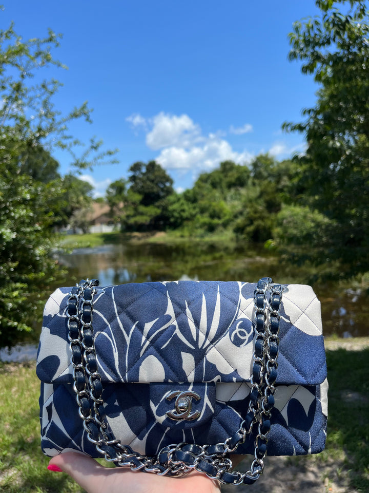 Chanel Floral Medium Single Flap Bag