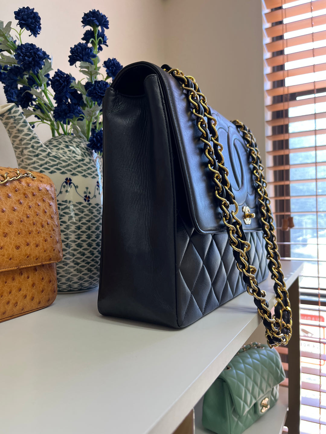 Chanel Vintage CC Maxi Flap Bag