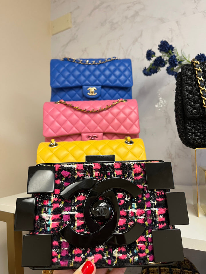 Chanel Lego Tweed Minaudière