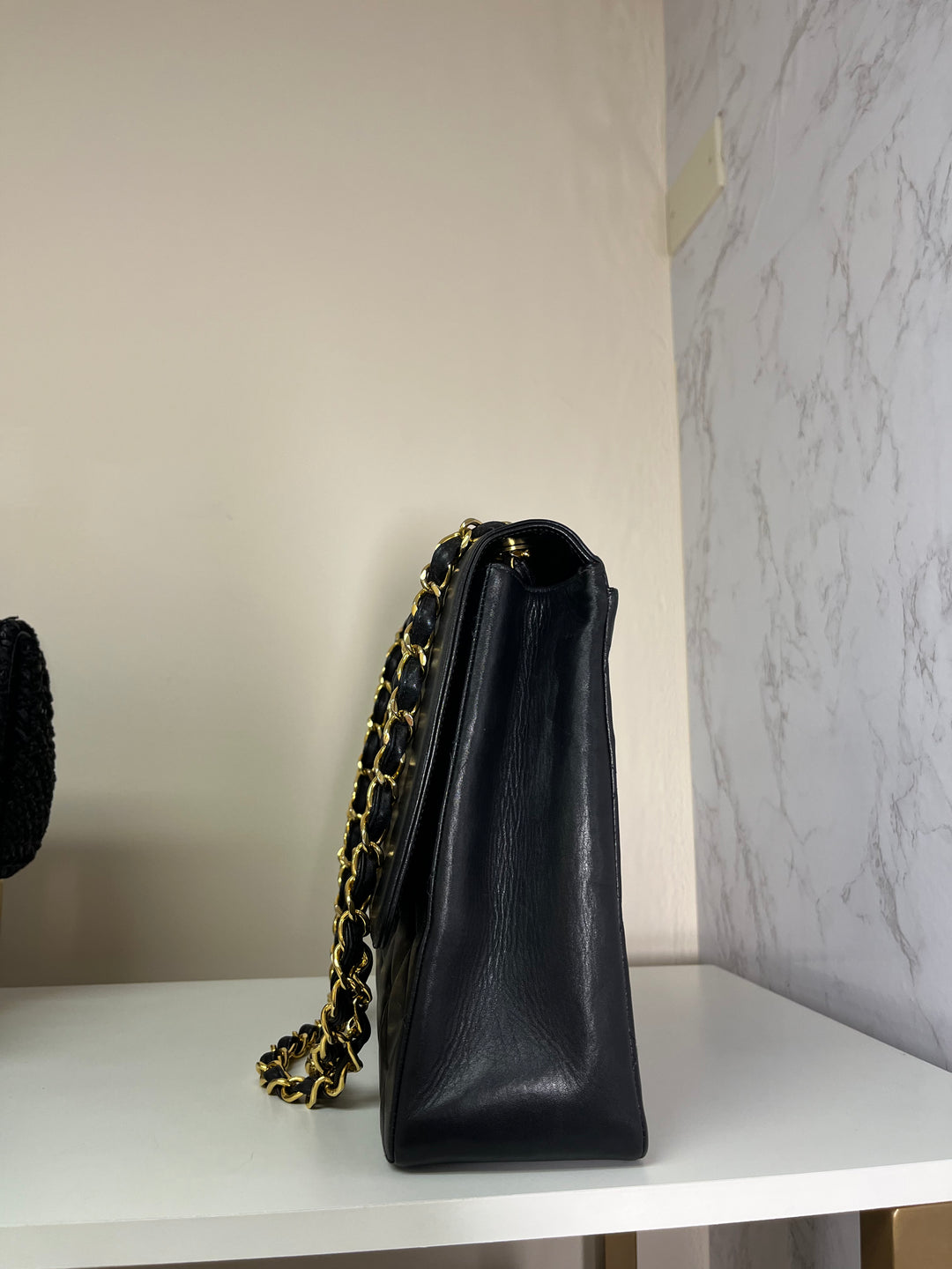 Chanel Vintage CC Maxi Flap Bag