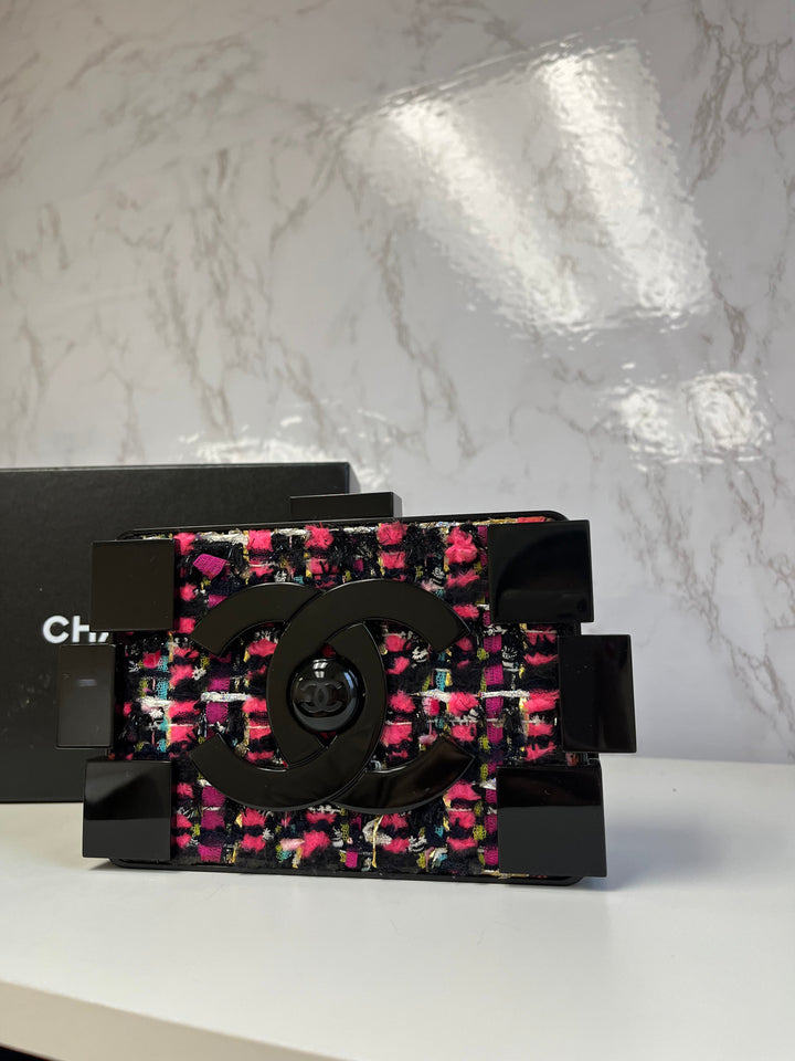 Chanel Lego Tweed Minaudière