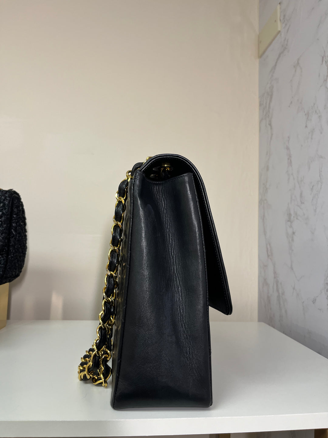 Chanel Vintage CC Maxi Flap Bag