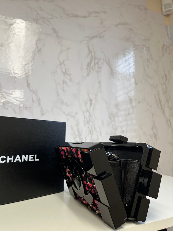 Chanel Lego Tweed Minaudière