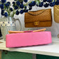 Chanel Pink Medium Lambskin Rainbow Double Flap Bag