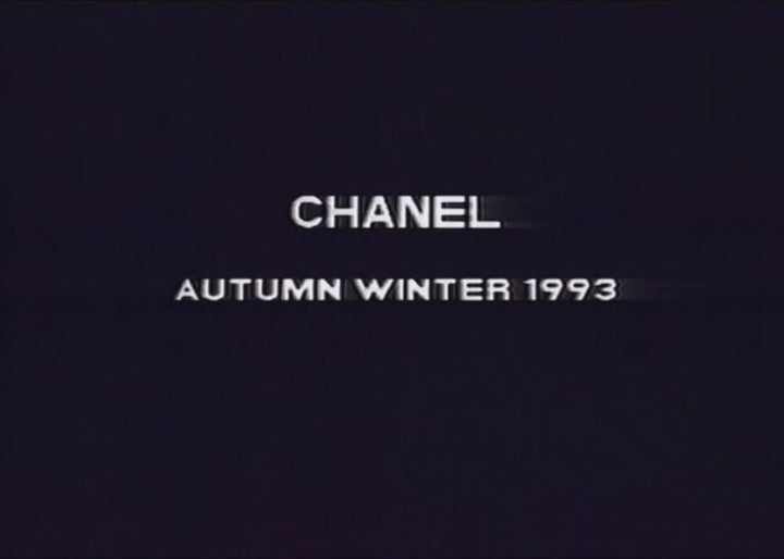 Chanel 1993 Runway Extremely Rare Leather Dress