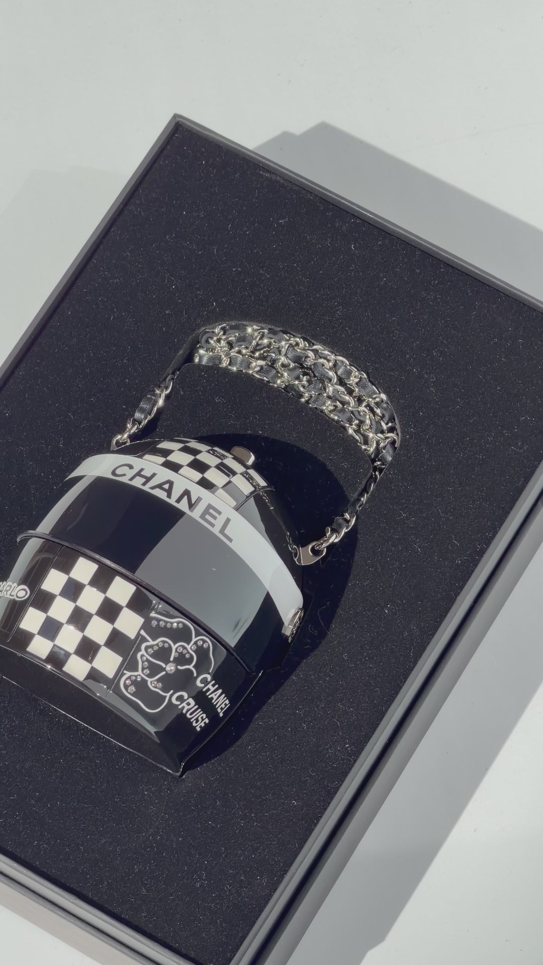 Chanel 2023 Monte Carlo Helmet Minaudiere