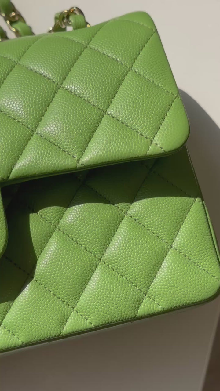 Chanel 23C Small Caviar Classic Flap Bag