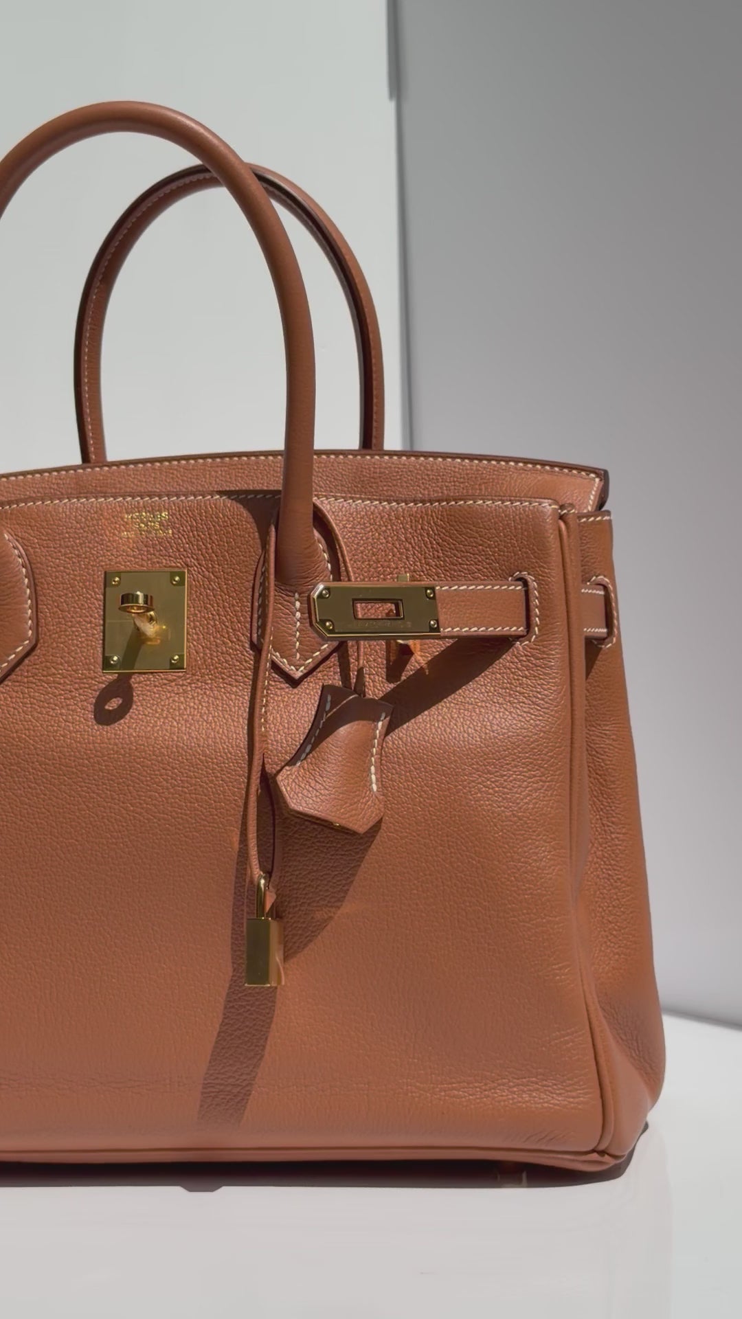 Hermès Birkin 30 Gold Taurillon Novillo Gold Hardware 2019