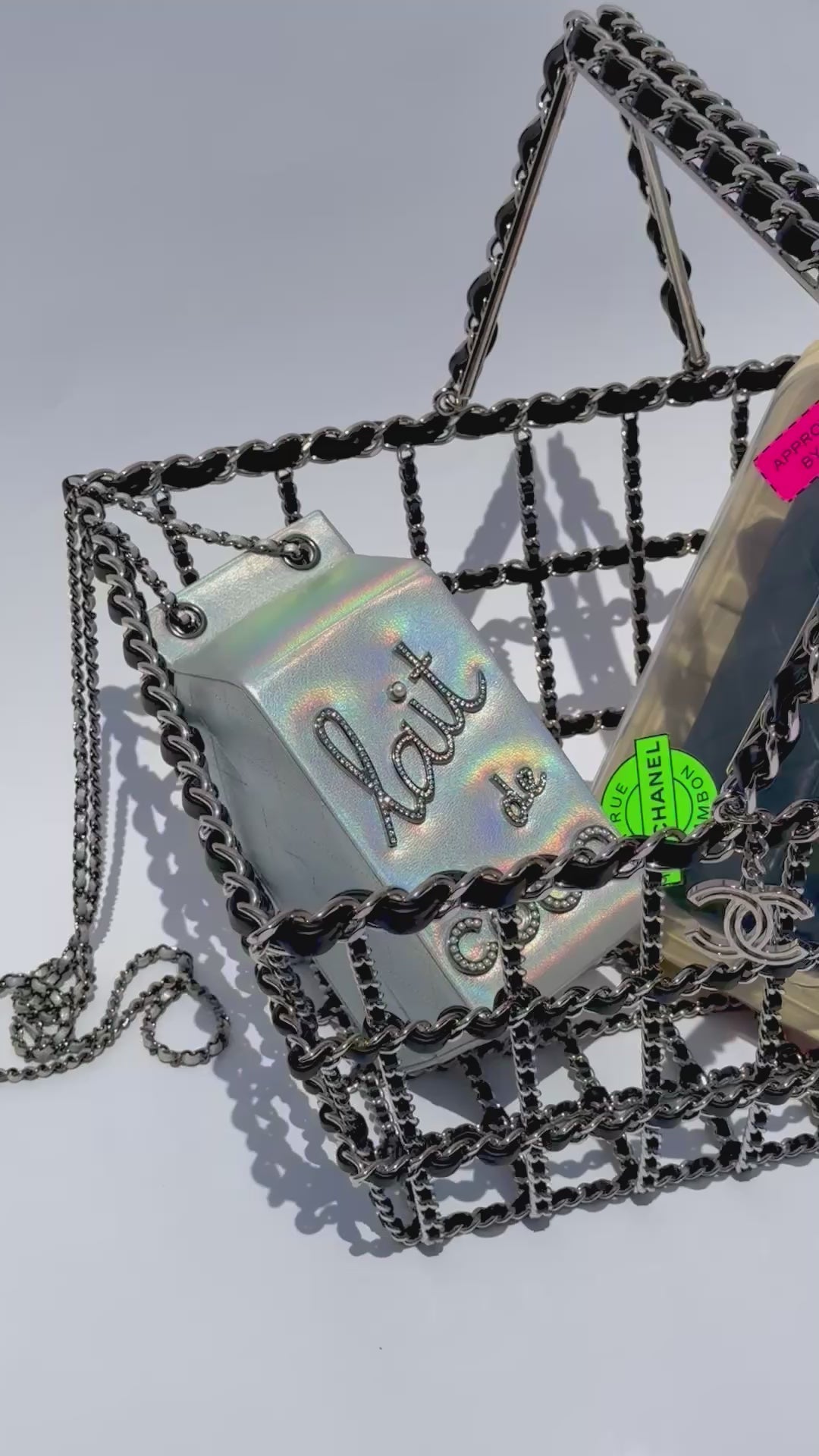 Chanel 2014 Large Supermarket Collectors Grocery Basket Minaudiere