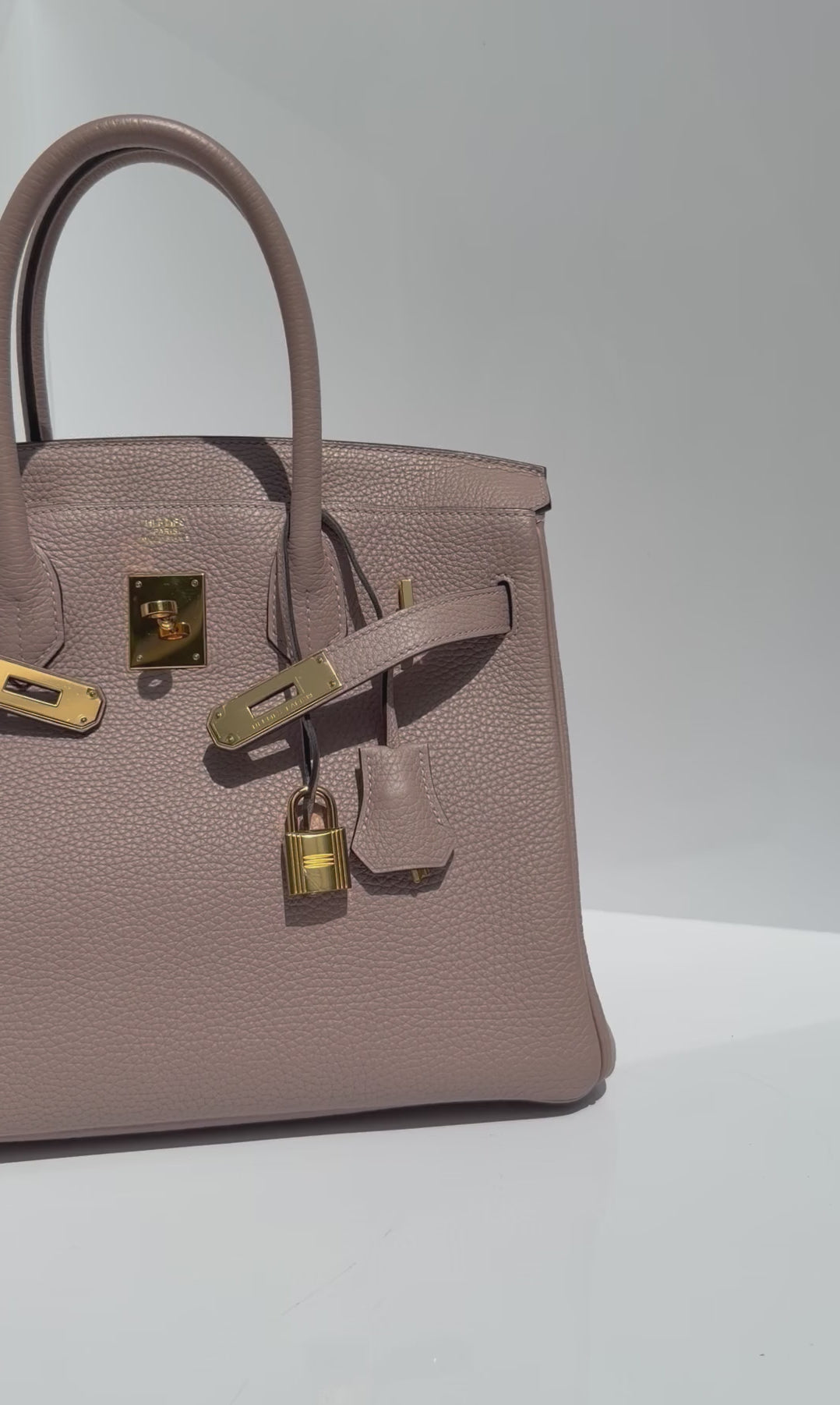 Hermès Birkin 30 Glycine Togo Gold Hardware 2015