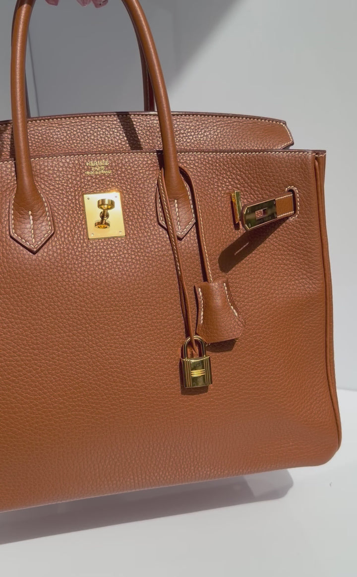 Hermès Birkin 35 Gold Gold Hardware 2015