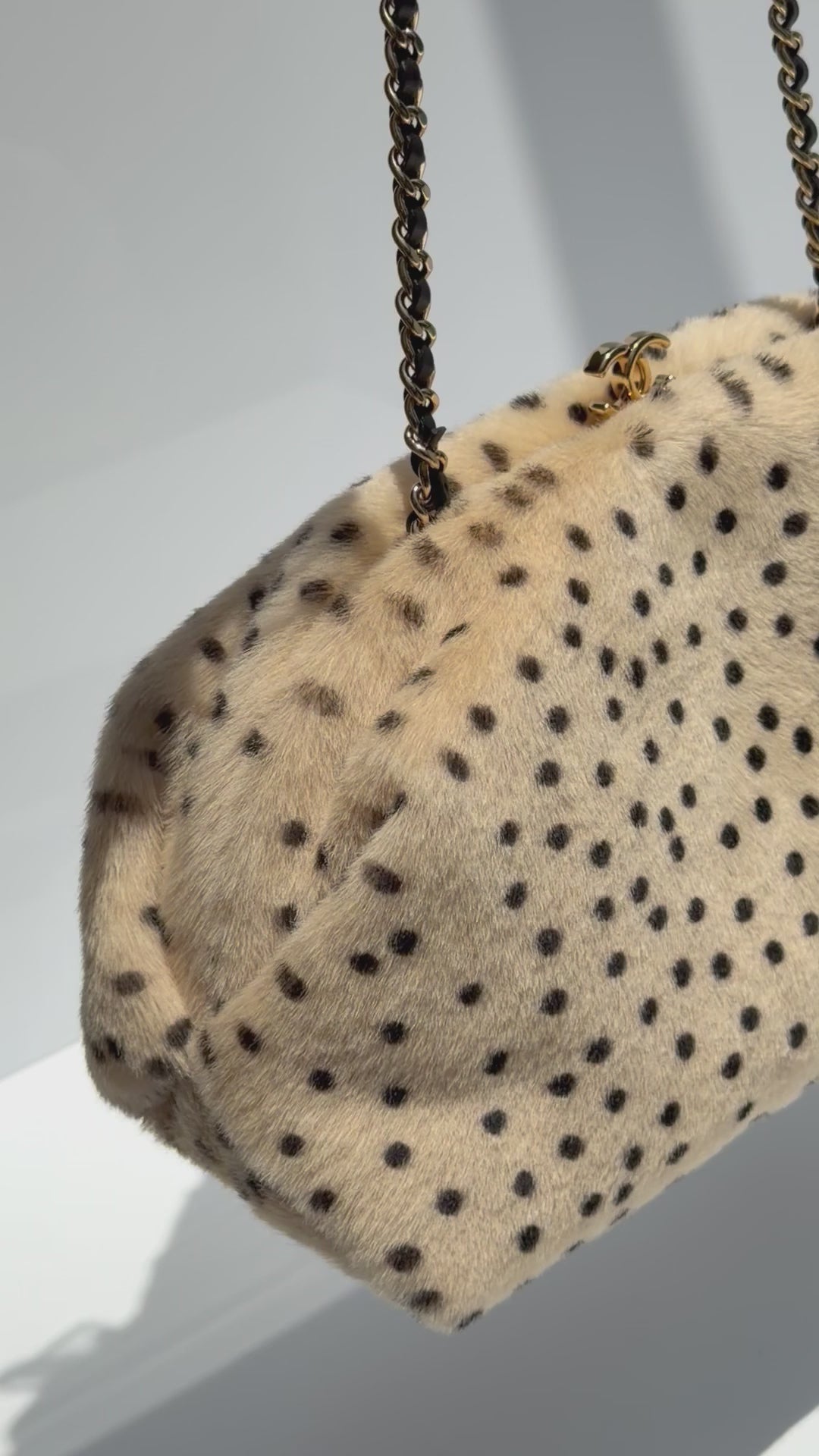 Chanel Clutch With Chain Brown And Black Pony Hair Gold Tone Metal Métiers D’Art 2026