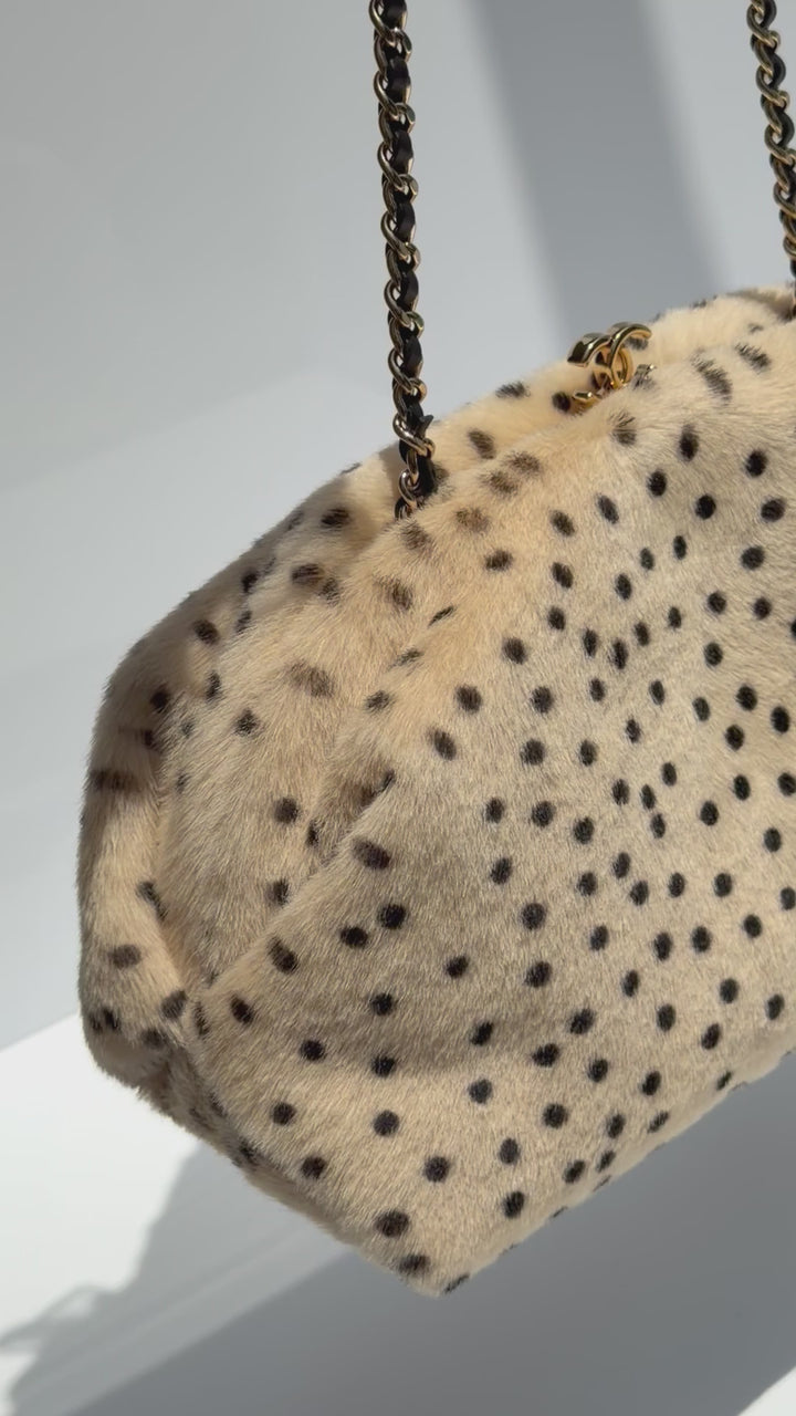 Chanel Clutch With Chain Brown And Black Pony Hair Gold Tone Metal Métiers D’Art 2026