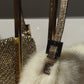 Fendi Mini Mink Fur Embellished Baguette