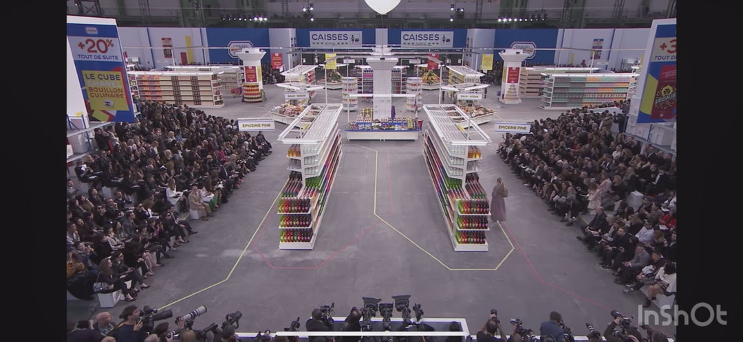 Chanel 2014 Black Lambskin Minaudières Runway "Meat Package" Flap Bag