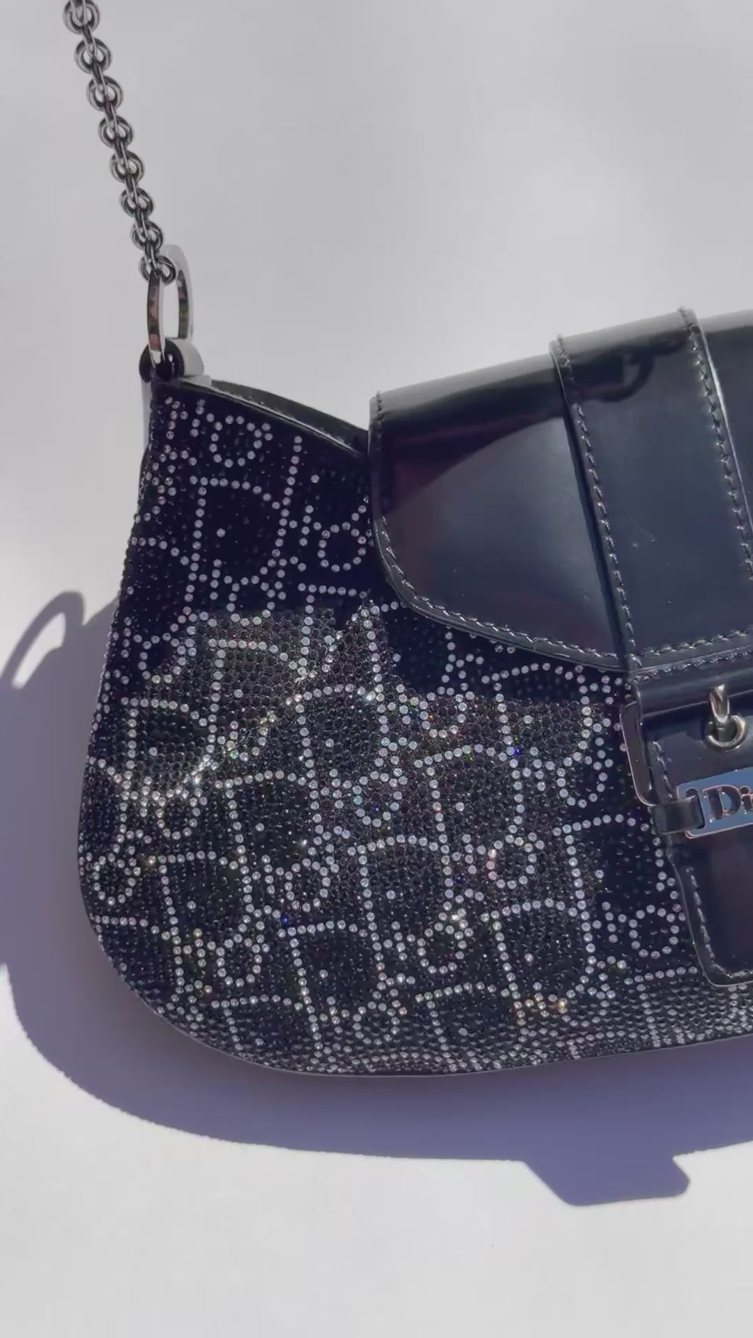 Dior 2003 Limited Edition Crystal Shoulder Bag