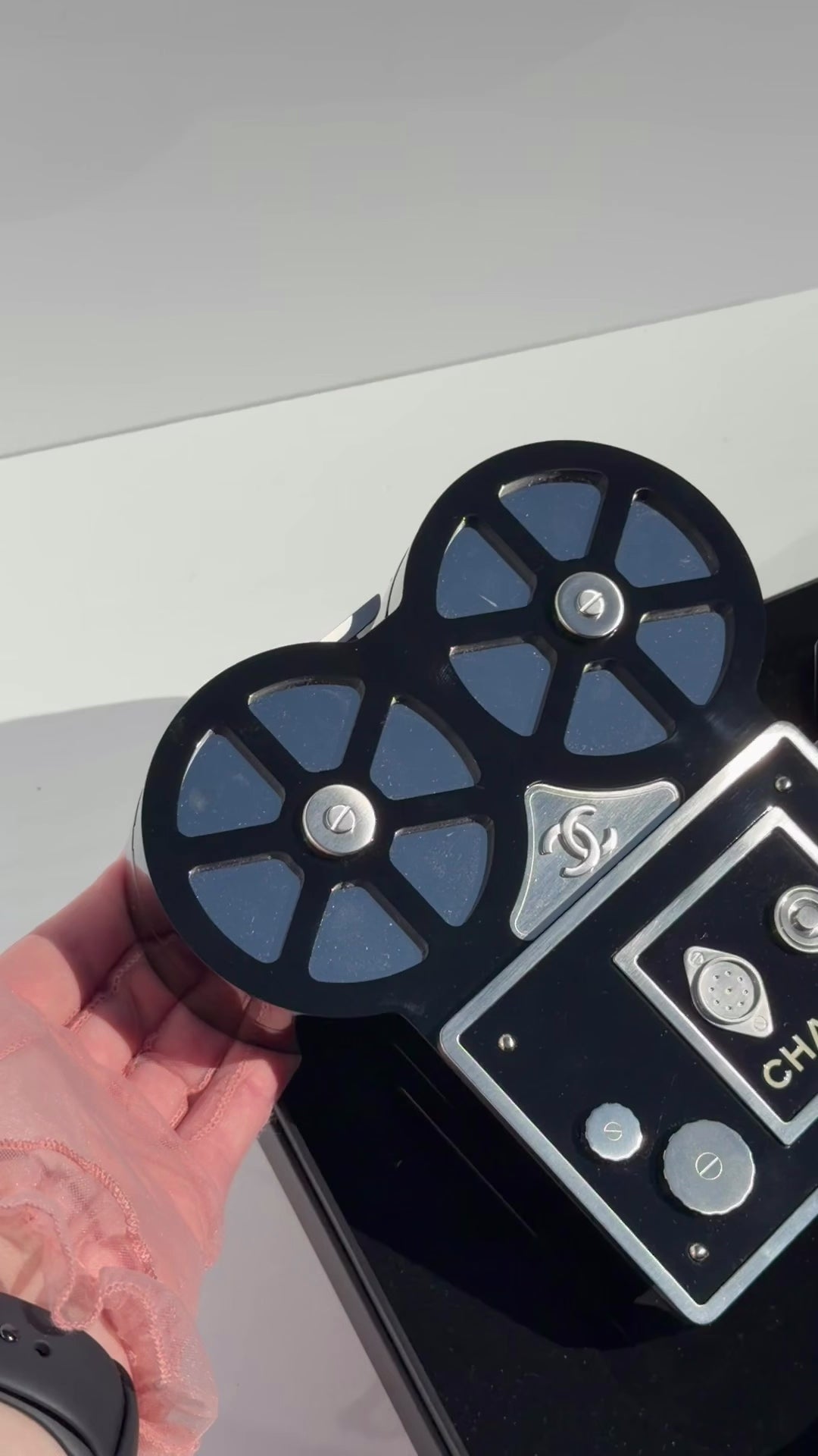 Chanel Buonasera Film Projector Crystal Minaudière 2016