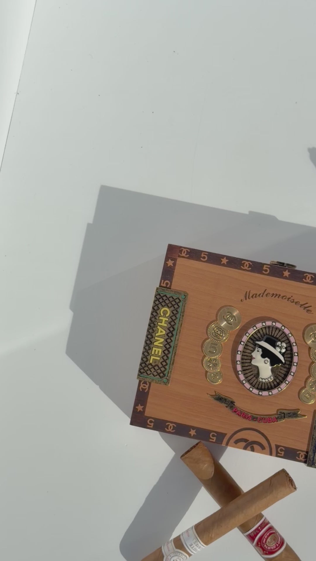 Chanel Havana By Night Cigar Box Minaudière