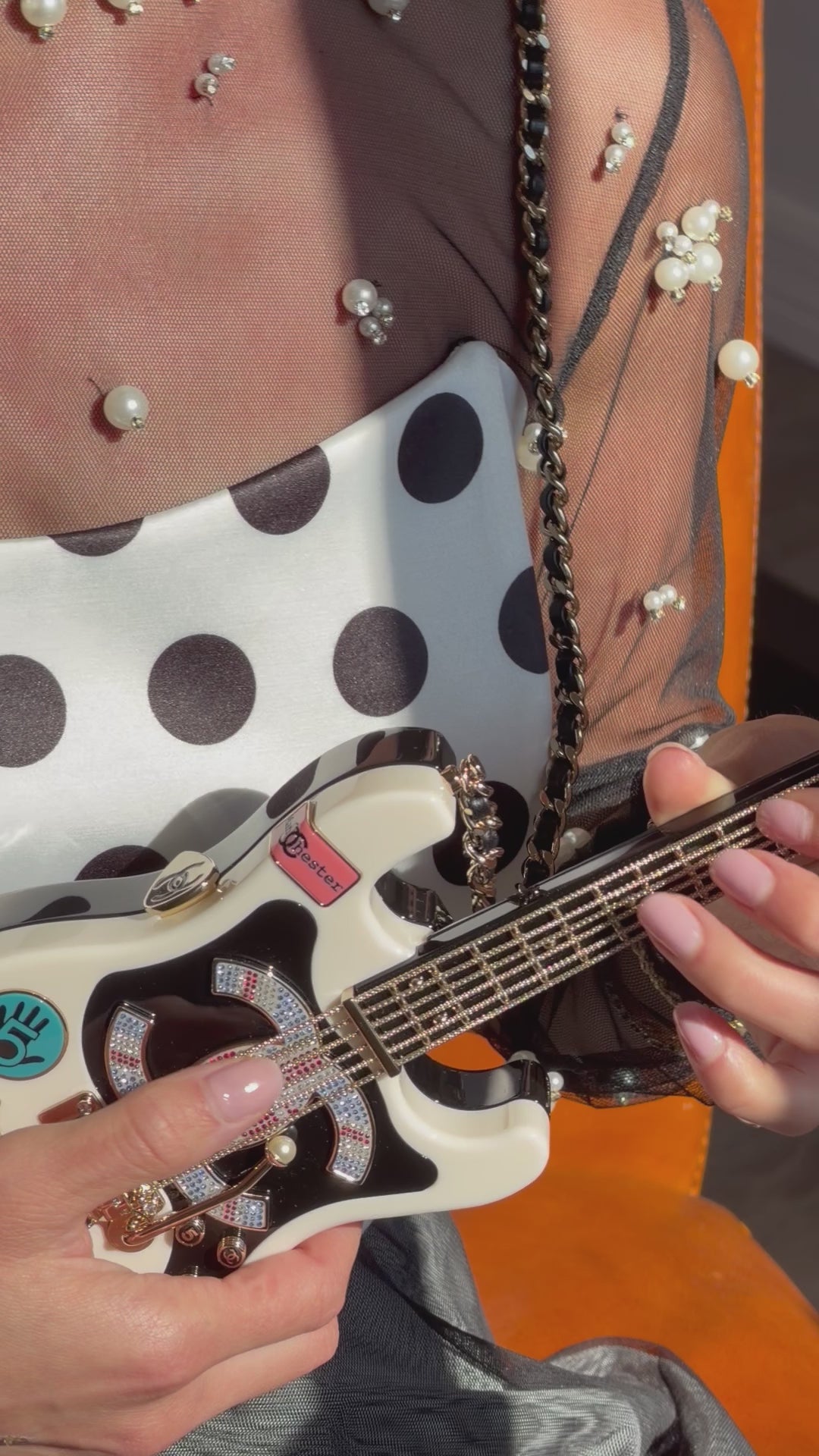 Chanel 24A Guitar Minaudière