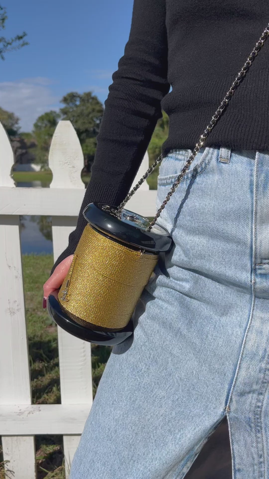 Chanel Collectors Plexiglass Spool Minaudière