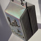 Chanel Runway Iridescent Silver Lambskin Lait De Coco Milk Carton Bag